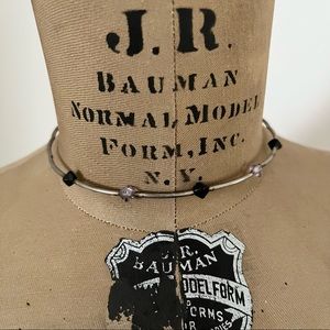 2/$20 Vintage Express Beaded Choker